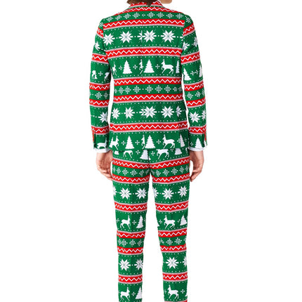 Festive Green Pak Jongen Tiener OppoSuits