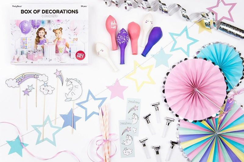 Unicorn Versiering Set 35 delig