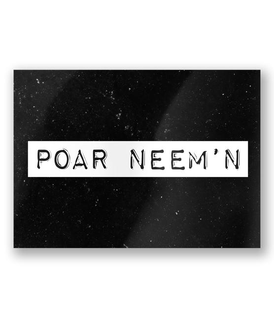 Wenskaart Poar Neem'N 15cm