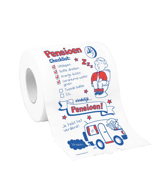 Toiletpapier Pensioen