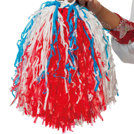 Gekleurde Pompons Cheerleader