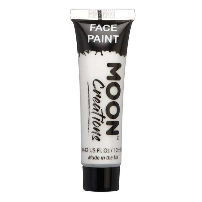 Moon Creations Face Paint White 12ml