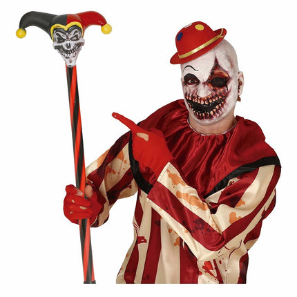 Halloween Staf Clown 90cm