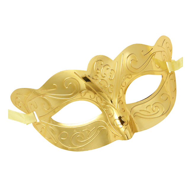 Gouden Oogmasker Metallic