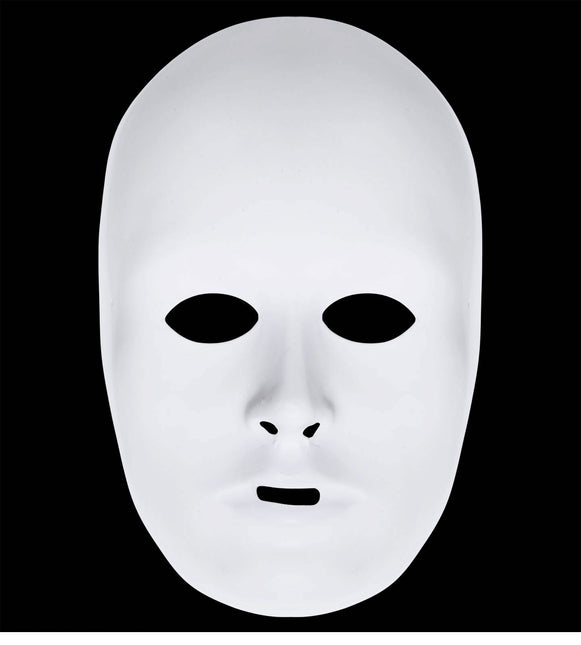 Witte Masker Schilderbaar