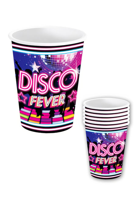 Disco 70S Bekers 240ml 6st