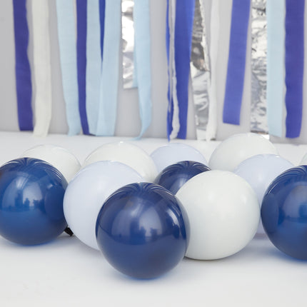 Blauwe Ballonnen 13cm 40st