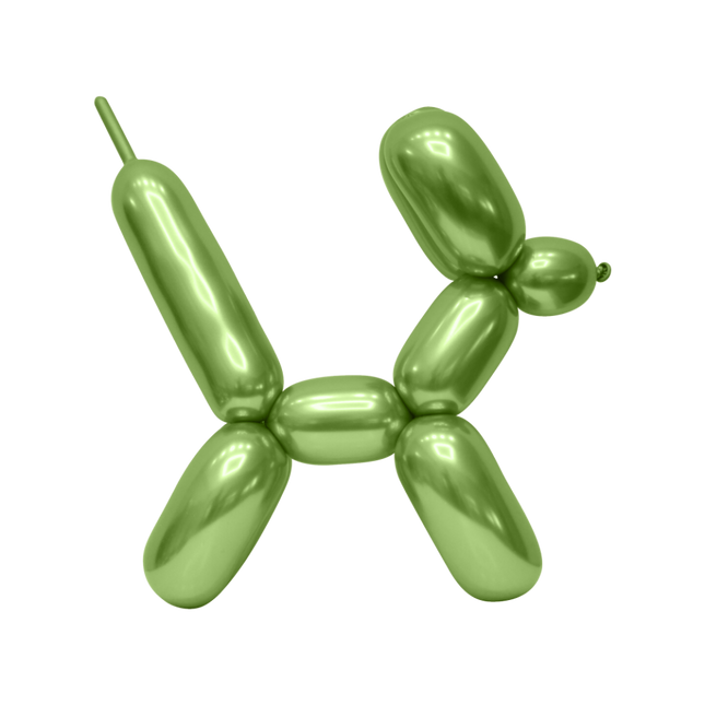 Groene Modelleerballonnen 100st