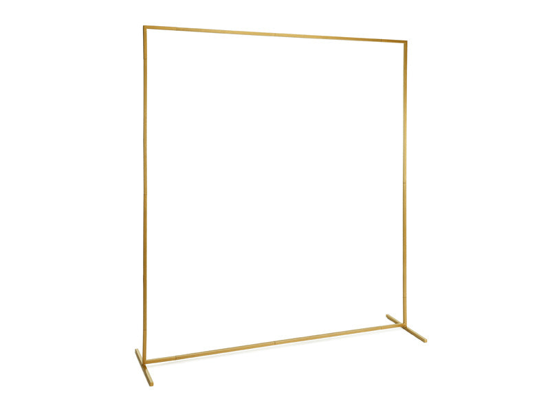 Gouden Backdrop Frame Vierkant 2m