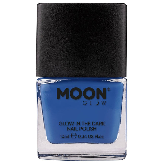 Moon Glow Glow in the Dark Nail Polish Blue 14ml