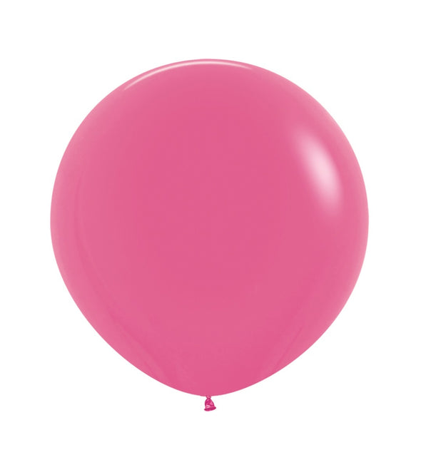 Ballonnen Fuchsia 61cm 10st