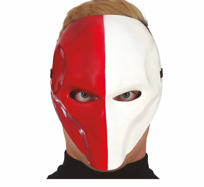 Rood Witte Masker