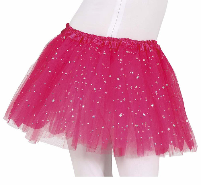 Fuchsia Tutu Sterren 30cm