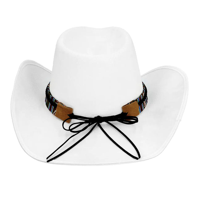 Witte Cowboy Hoed Luxe