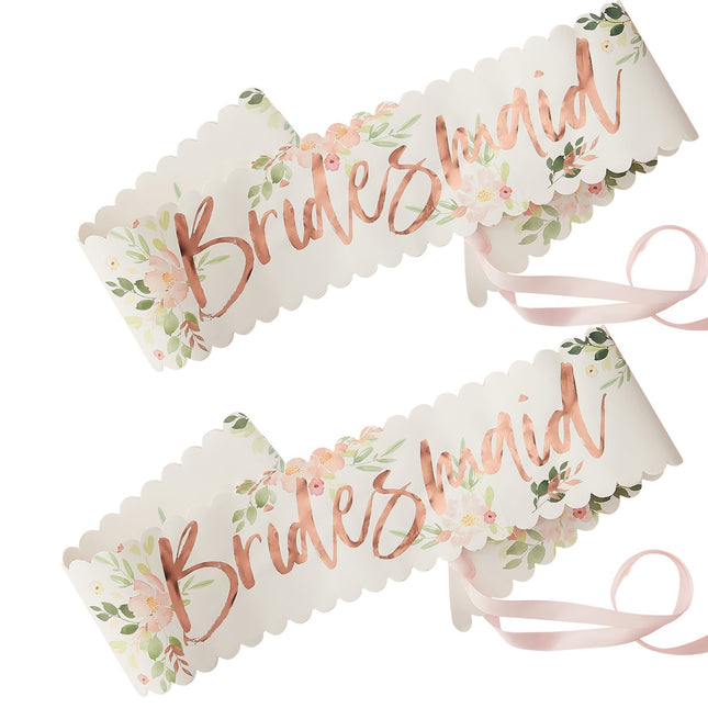 Sjerp Bridesmaid Bloemen 75cm 2st