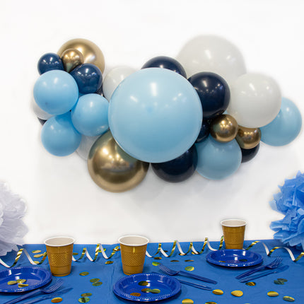 Ballonnen DIY Balloon Kit Organic Blue