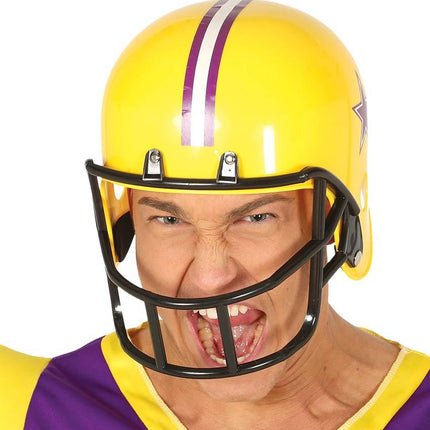 American Football Helm Geel