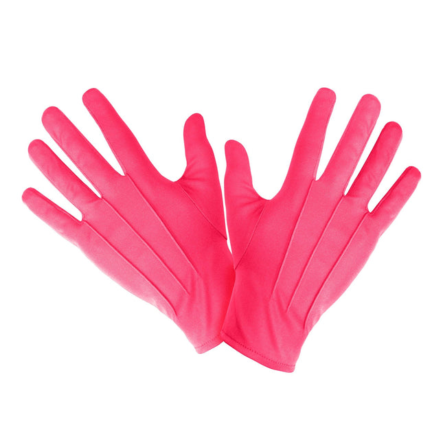 Roze Handschoenen