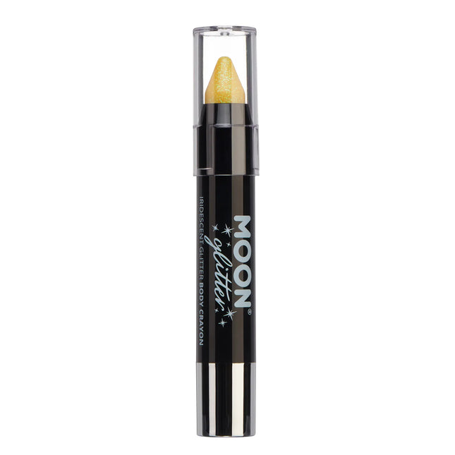 Moon Glitter Iridescent Body Crayons Yellow 3.2g