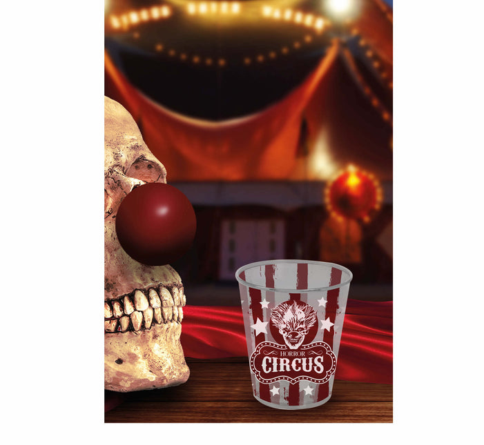 Halloween Beker Circus 10cm