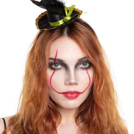 Halloween Haarband Heksenhoed