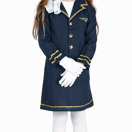 Stewardess Kostuum Kind