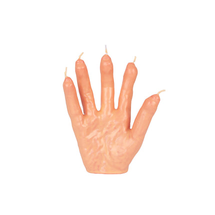 Halloween Kaars Hand 16cm