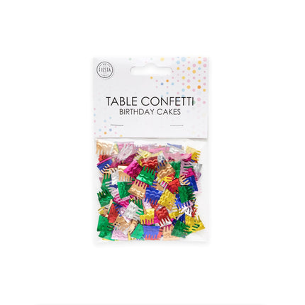 Tafelconfetti Verjaardagstaart