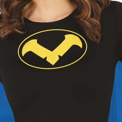 Batgirl Kostuum Blauw Dames