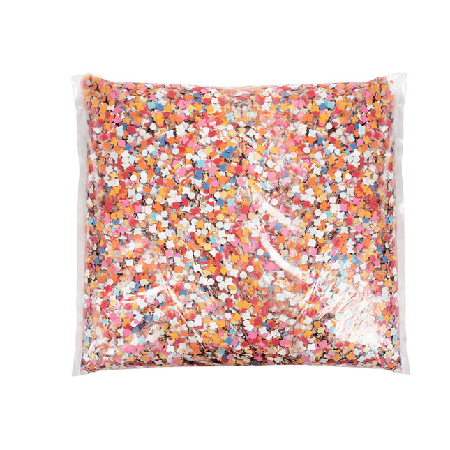 Gekleurde Confetti Zak 400gr