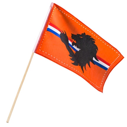 Zwaaivlag Leeuw 76cm