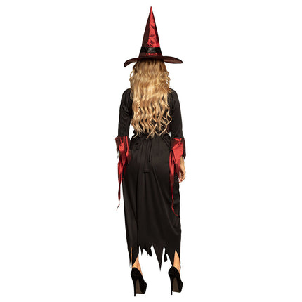 Halloween Heks Kostuum Rood M