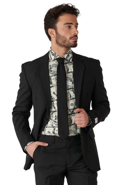 Dollar Geld Overhemd Heren OppoSuits