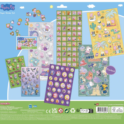 Peppa Pig Stickerset Groot