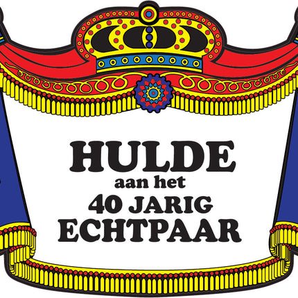 Kroonschilden Hulde 40 Jaar