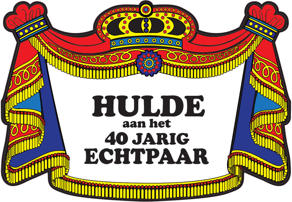 Kroonschilden Hulde 40 Jaar