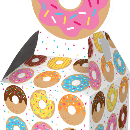 Donut Uitdeelbox 23cm 8st