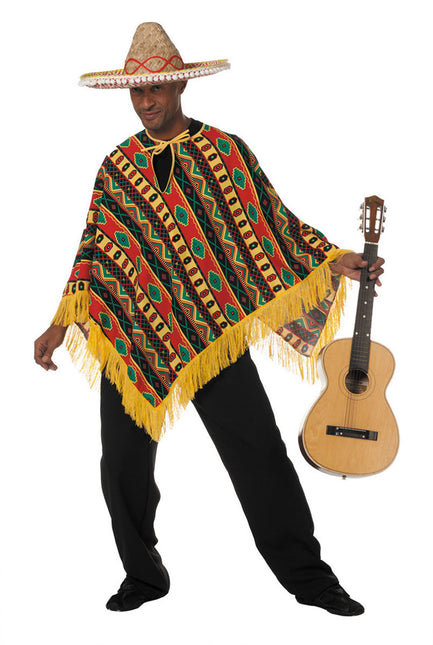 Mexicaanse Poncho Luxe