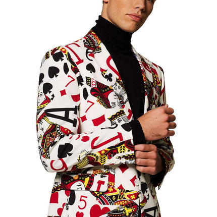 Casino Speelkaarten Blazer Heren OppoSuits