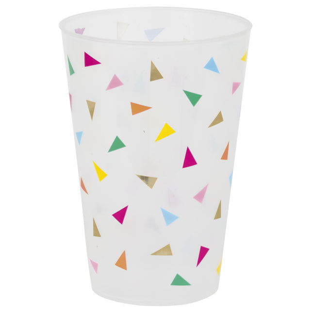 Bekers Confetti 473ml 6st