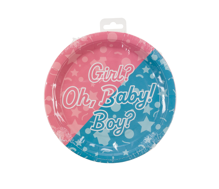 Gender Reveal Borden Oh Baby! 23cm 8st