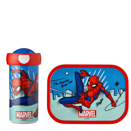 Lunchset Campus Schoolbeker+Lunchbox Spiderman