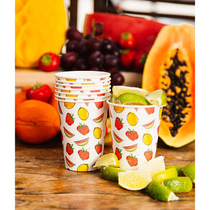 Bekers Fruit Papier 210Ml 8st