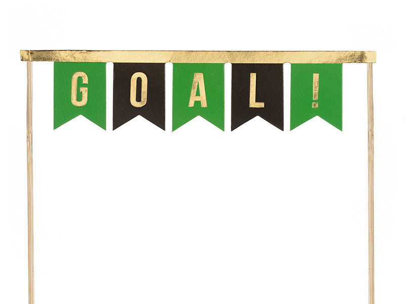 Caketopper Goal 20cm 2st