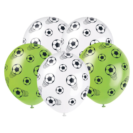 Voetbal Ballonnen 30cm 5st