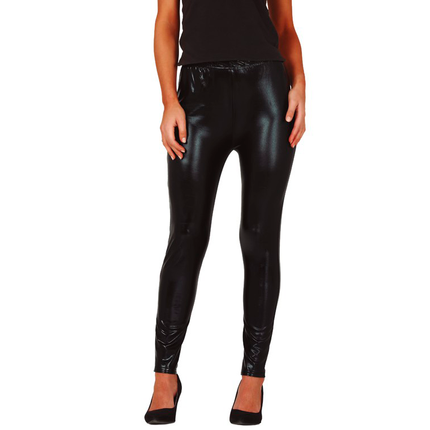 Zwarte Legging Metallic 1m