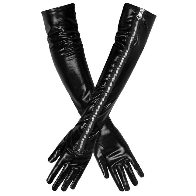 Handschoenen Lederlook Kinky