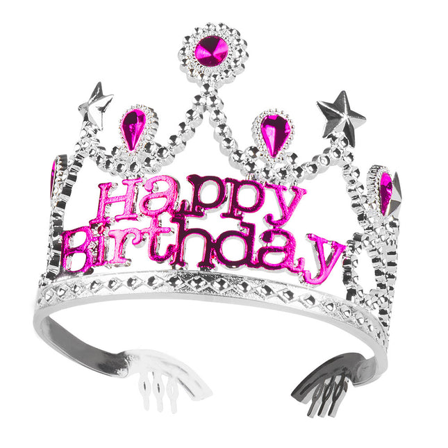 Prinsessen Haarband Happy Birthday