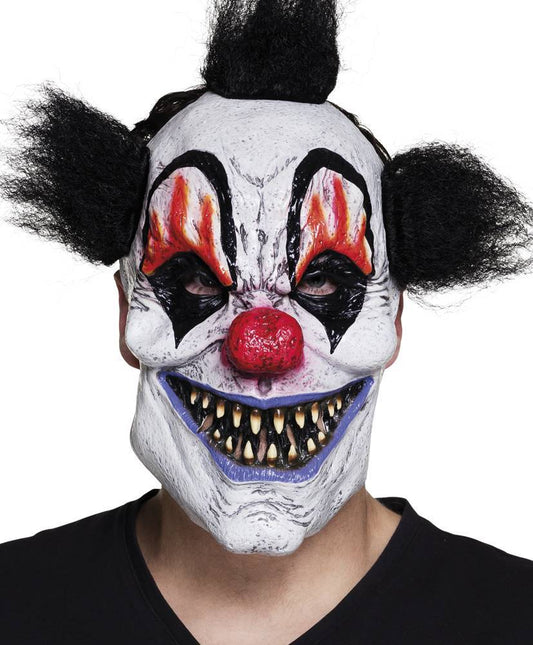 Halloween Masker Clown met Haar Deluxe