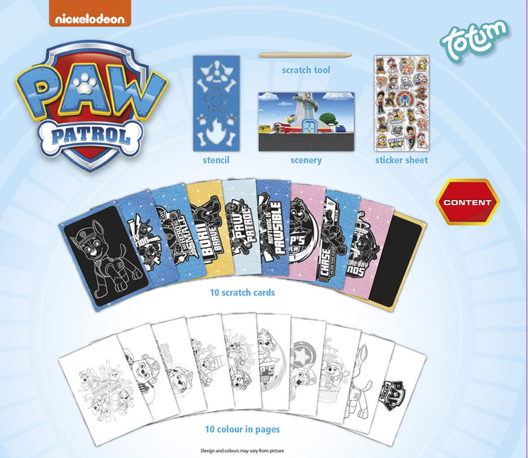 Paw Patrol Tekenboek